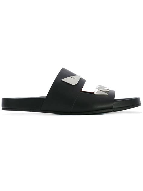 fendi monster sandals men.